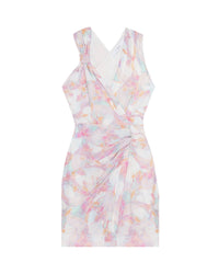 Fredja short dress - Light Pink Multico
