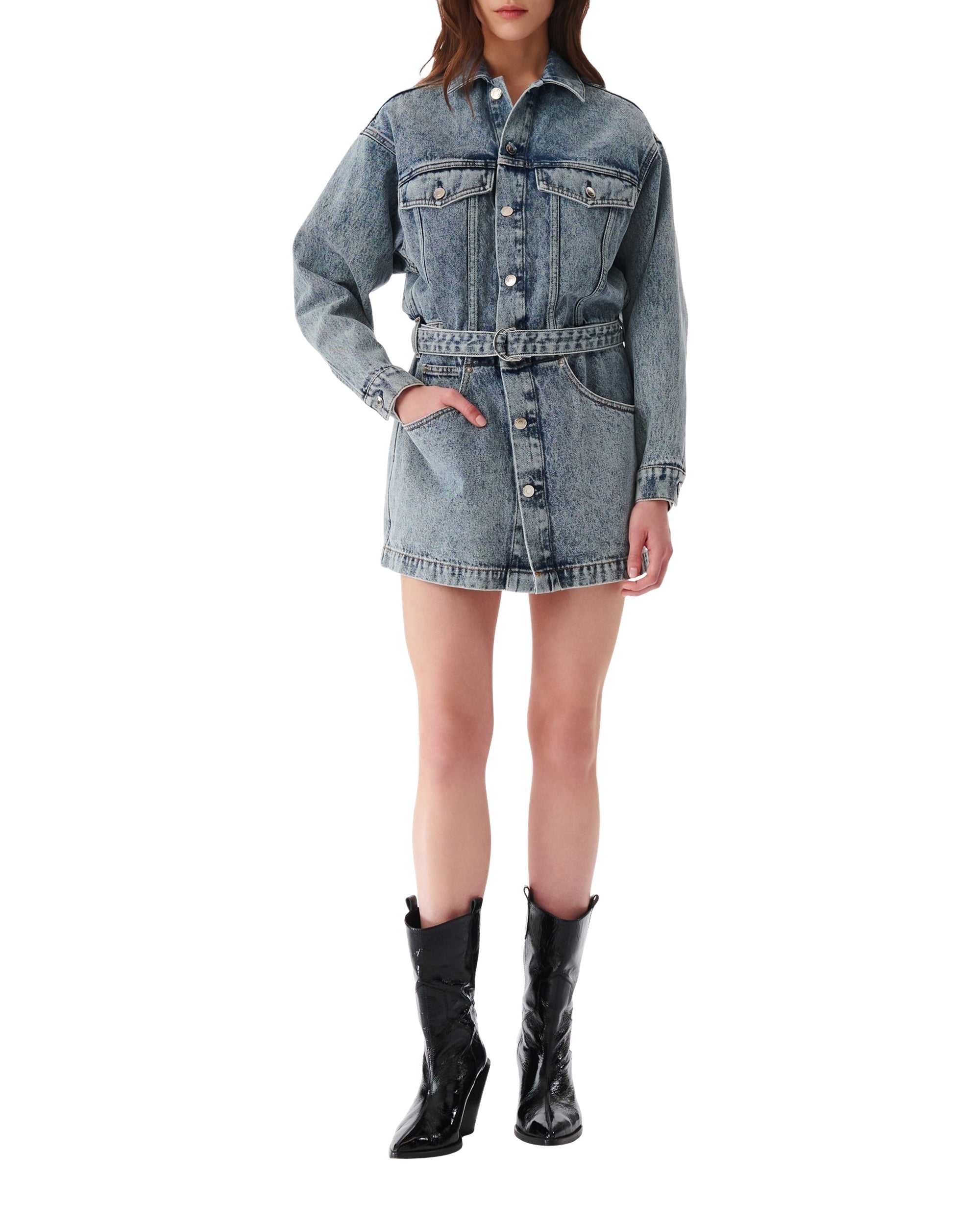 Glacia dress - Snow Blue
