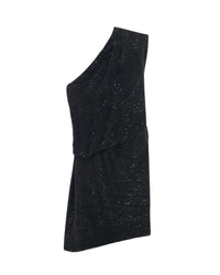 Haidi asymmetric dress - Black