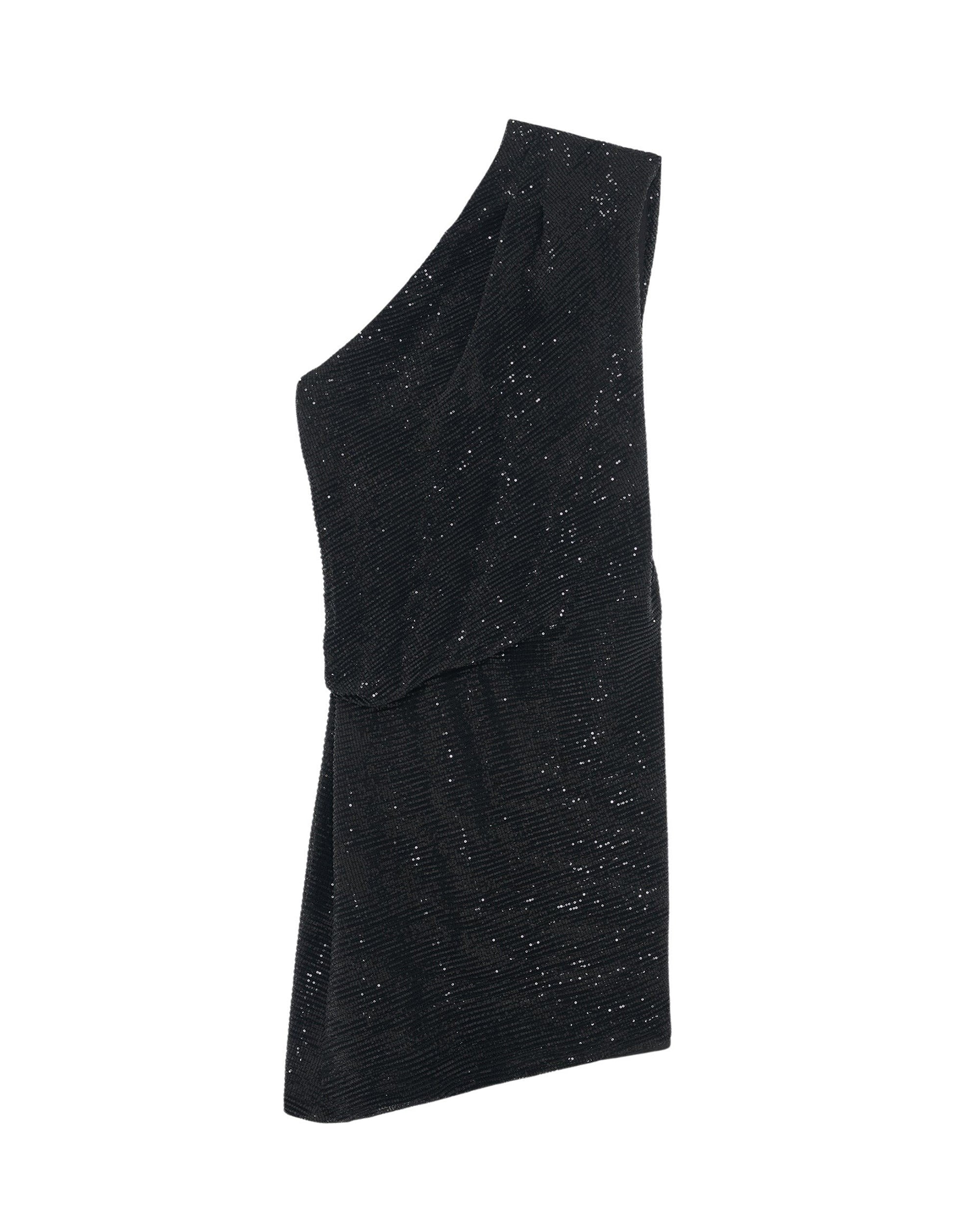 Haidi asymmetric dress - Black