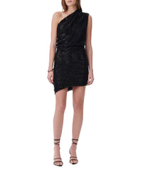 Haidi asymmetric dress - Black