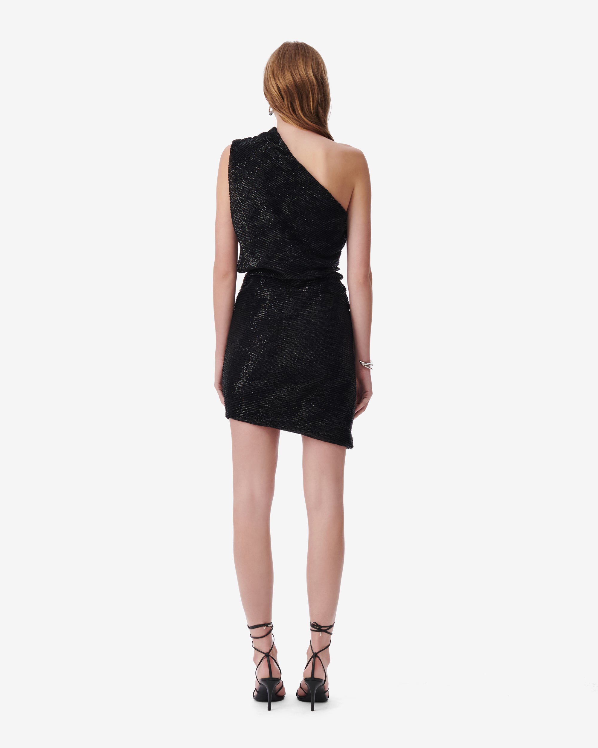Haidi asymmetric dress - Black
