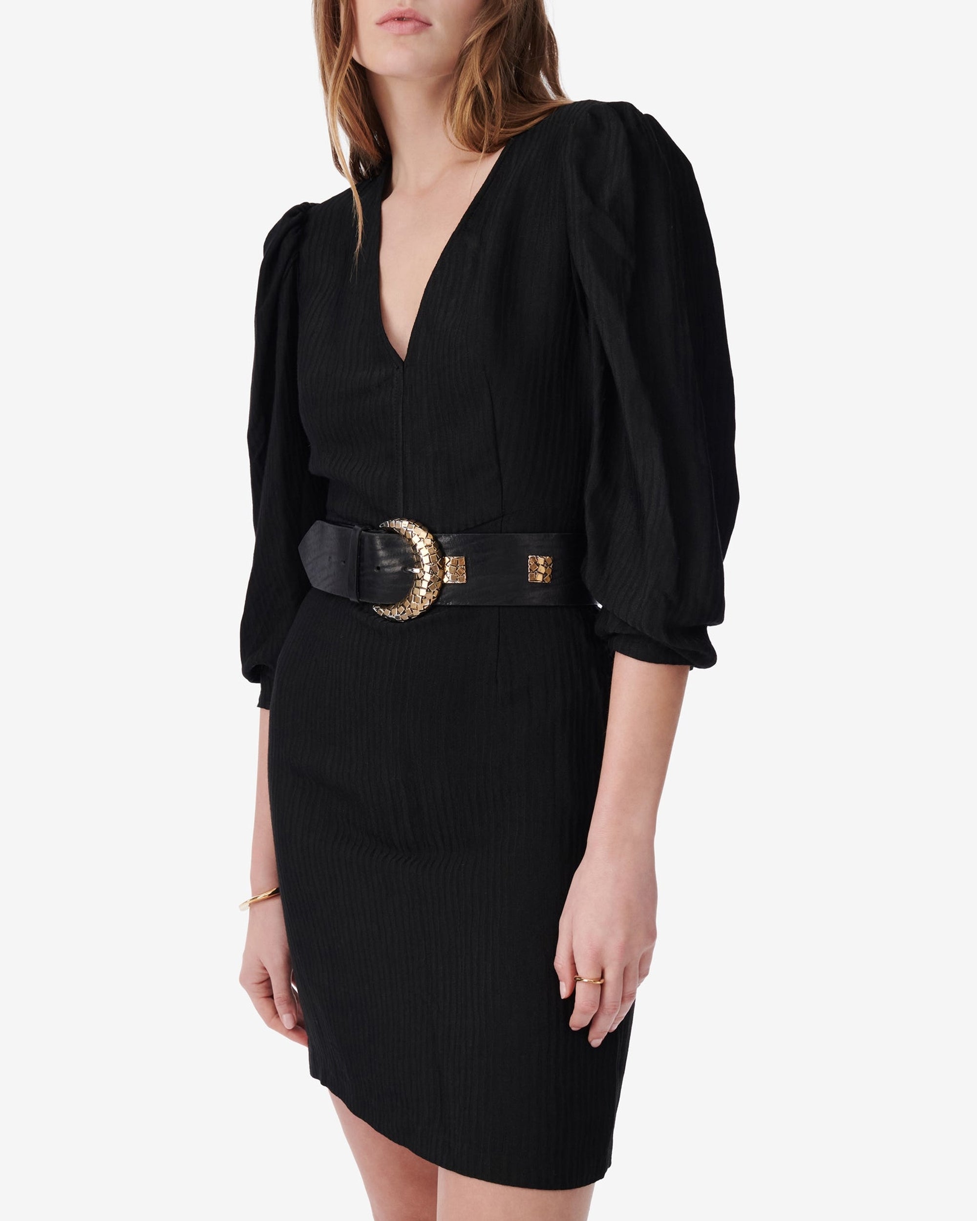 Ilona short dress - Black