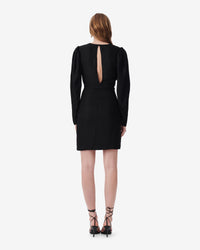 Ilona short dress - Black
