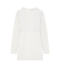 Ilona short dress - White & Silver