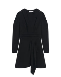 Jimilia wool blend dress - Black