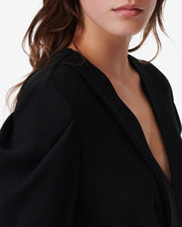 Jimilia wool blend dress - Black