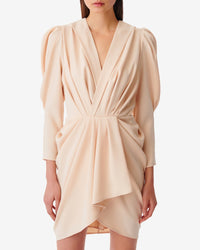 Kalea short dress - Nude