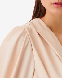 Kalea short dress - Nude