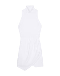Kamela short dress - Optical White