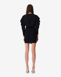 Luca short dress - Black