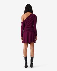 Merimi Dress - Fushia & Black