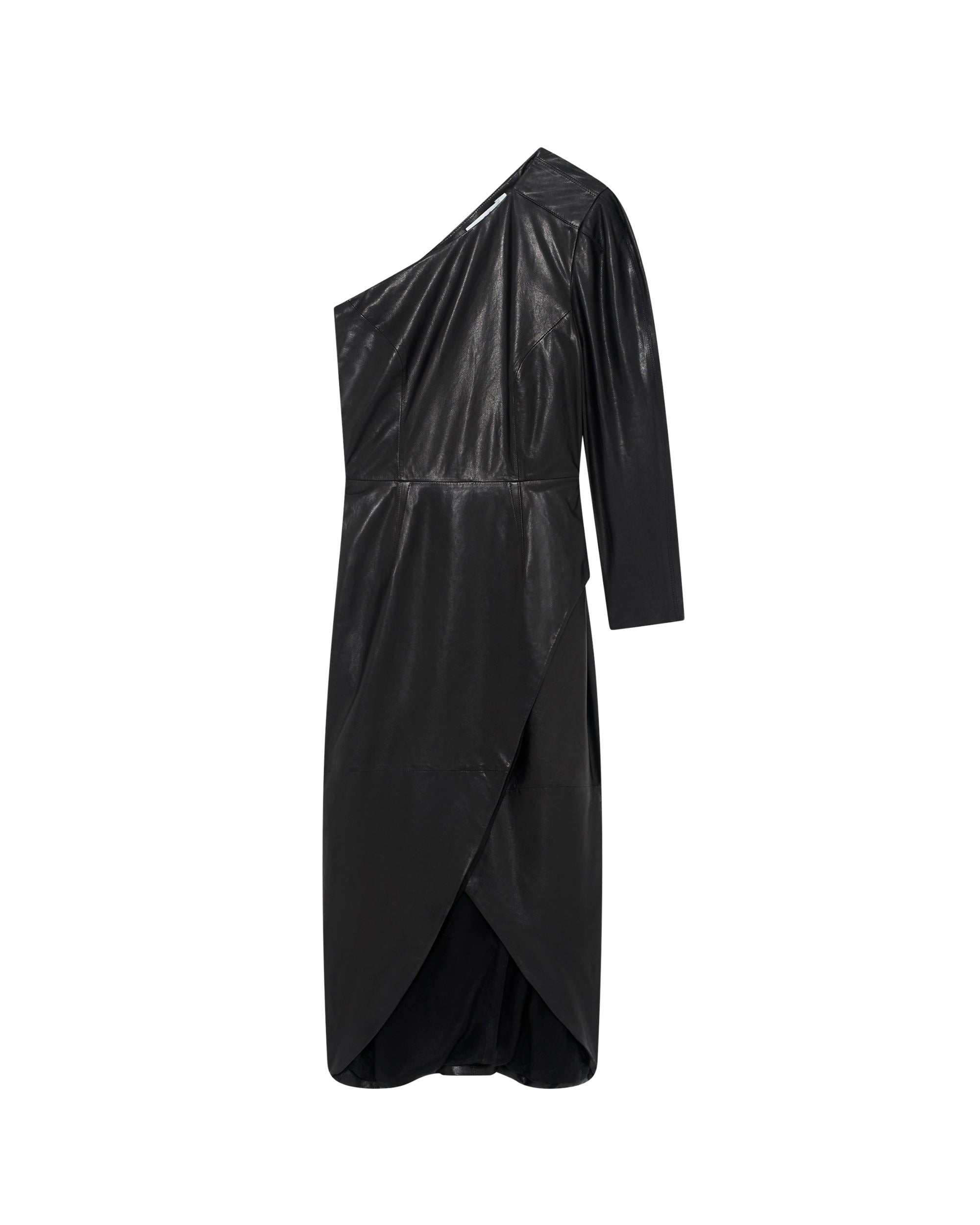 Navae leather dress - Black