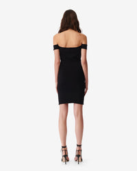 Nunzia short dress - Black