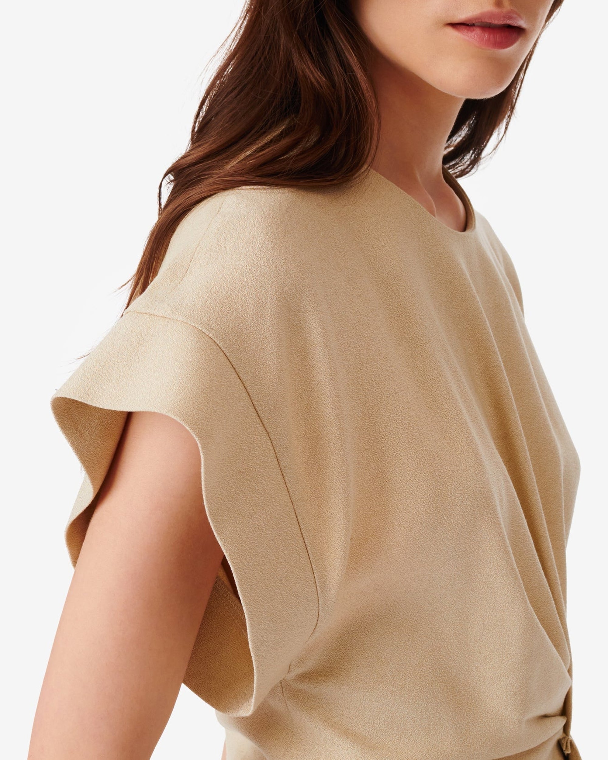 Pena short dress - Light Beige