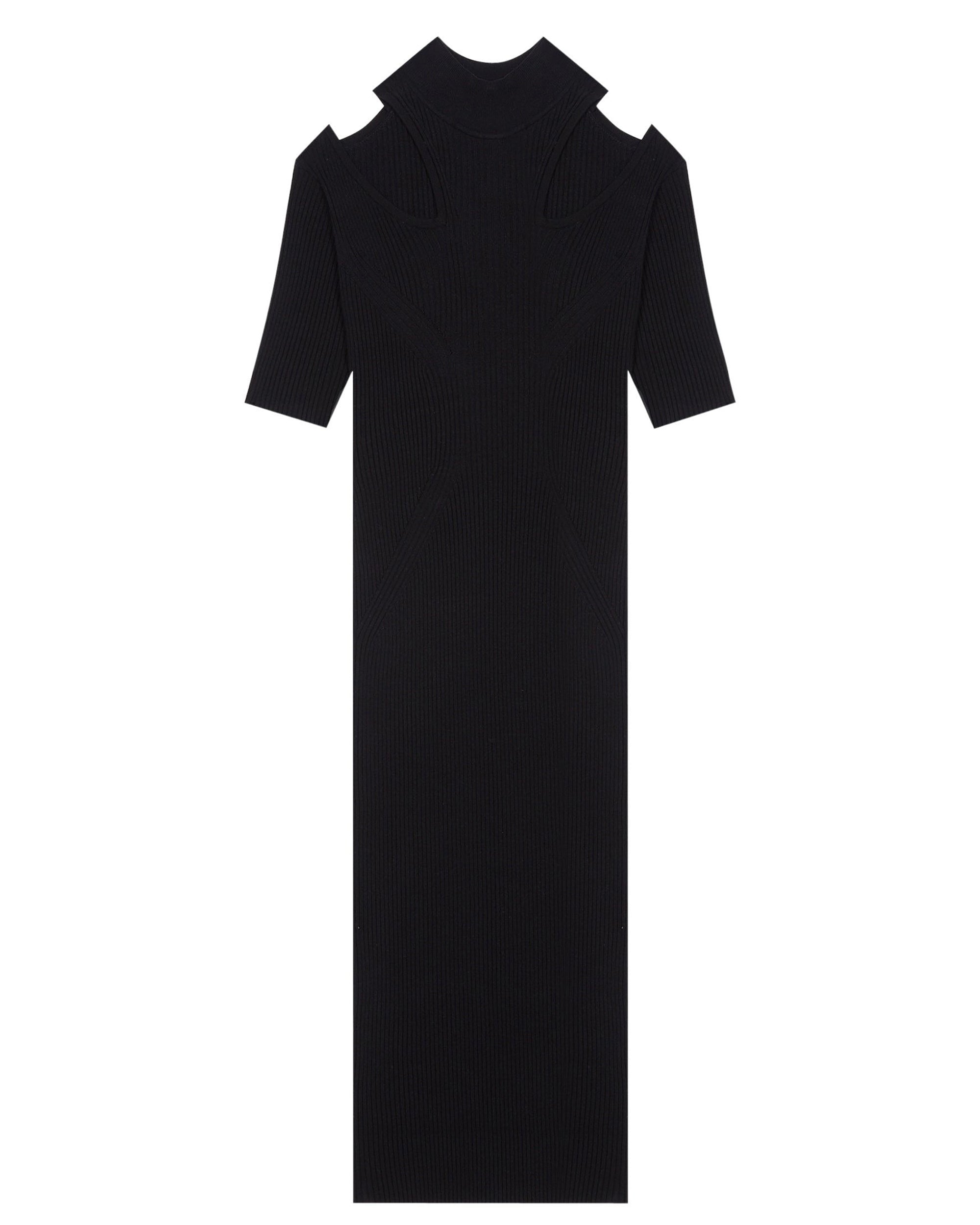 Priscilla midi dress - Black