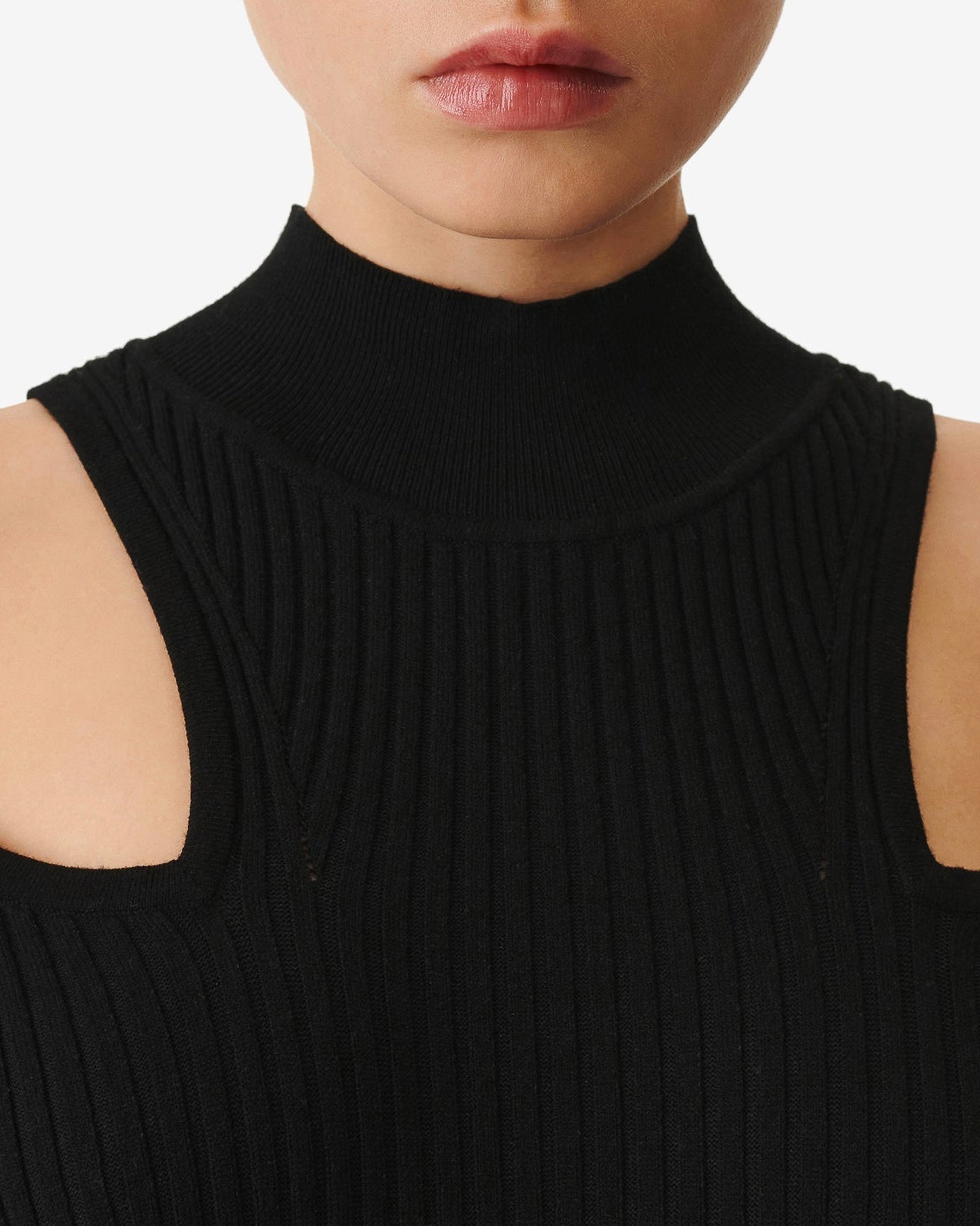 Priscilla midi dress - Black