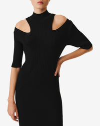 Priscilla midi dress - Black