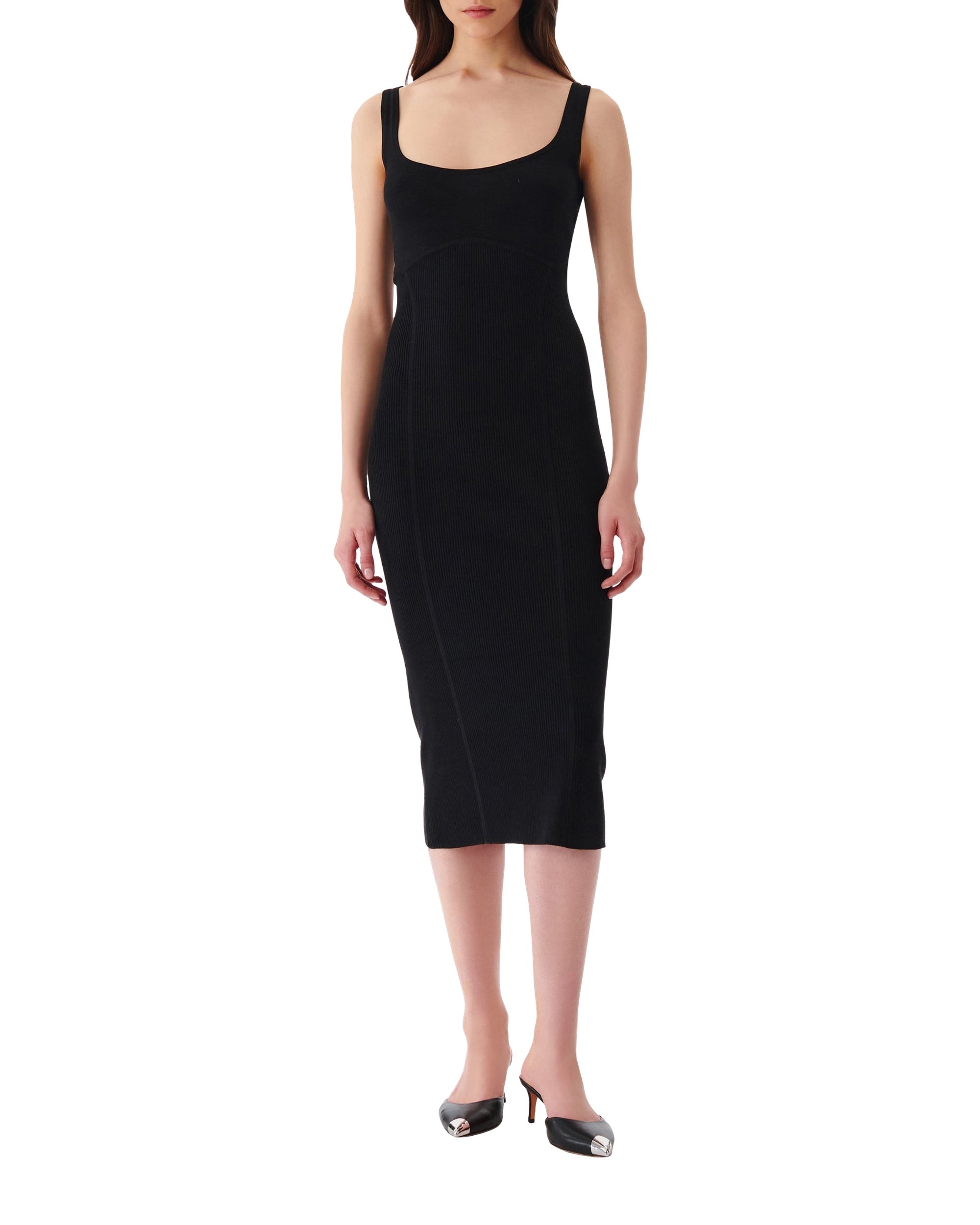 Sahkyo silk dress - Black