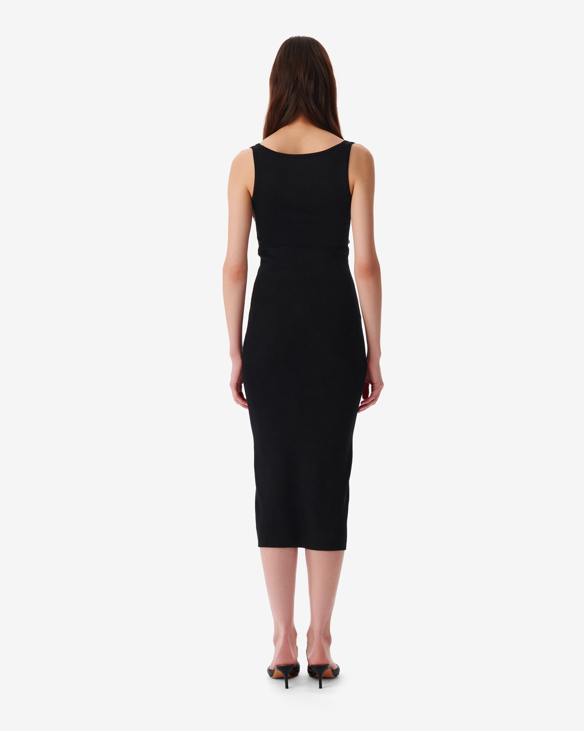 Sahkyo silk dress - Black