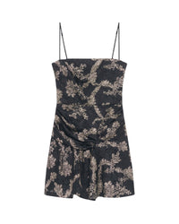 Thalia dress - Black & Gold