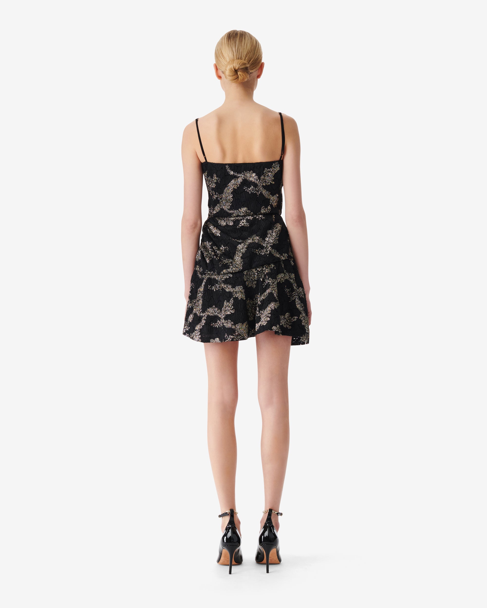 Thalia dress - Black & Gold