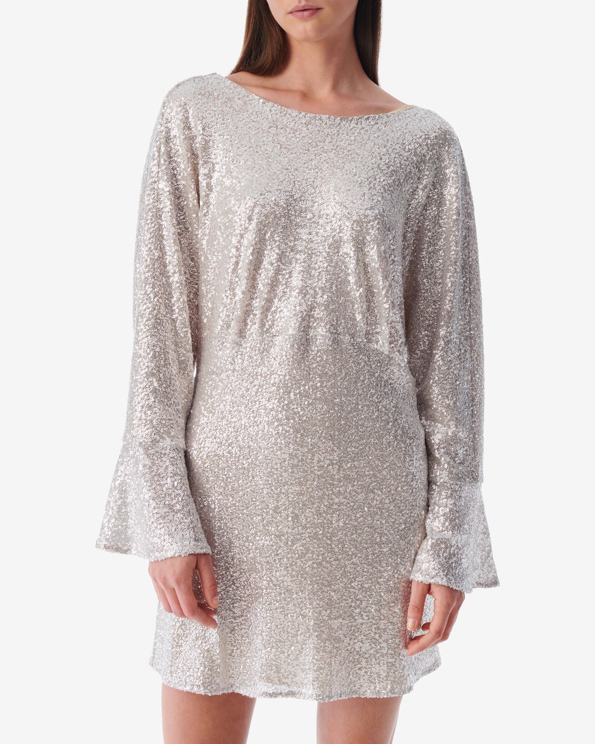 Videa short dress - Pink Silver