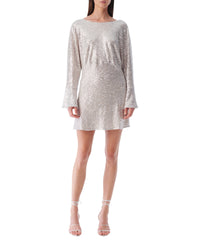 Videa short dress - Pink Silver