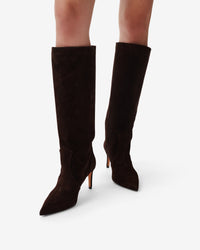 Davyn 75 suede boots - Cocoa