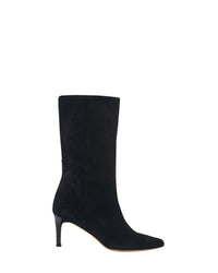Takari Suede leather ankle boots - Black