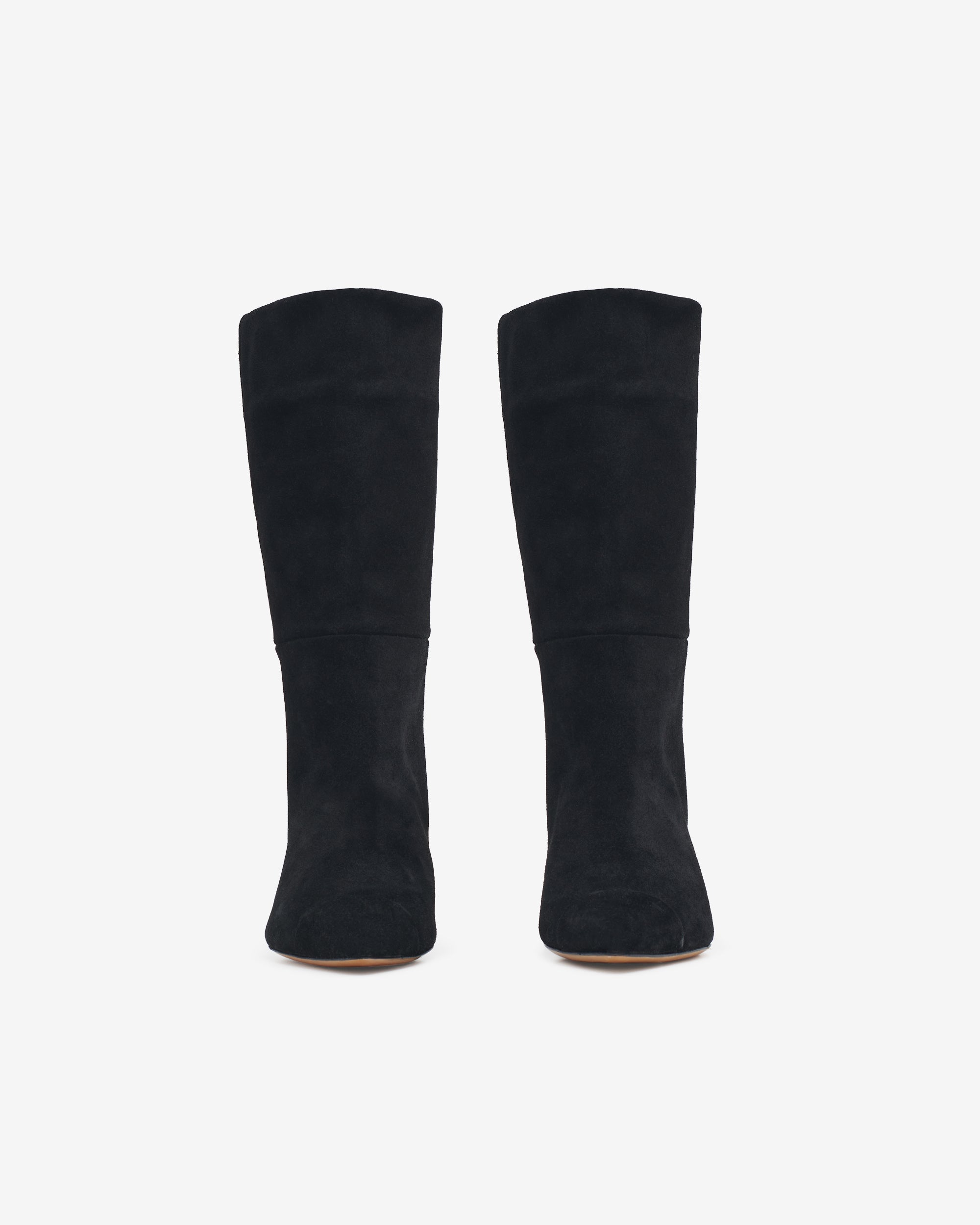Takari Suede leather ankle boots - Black