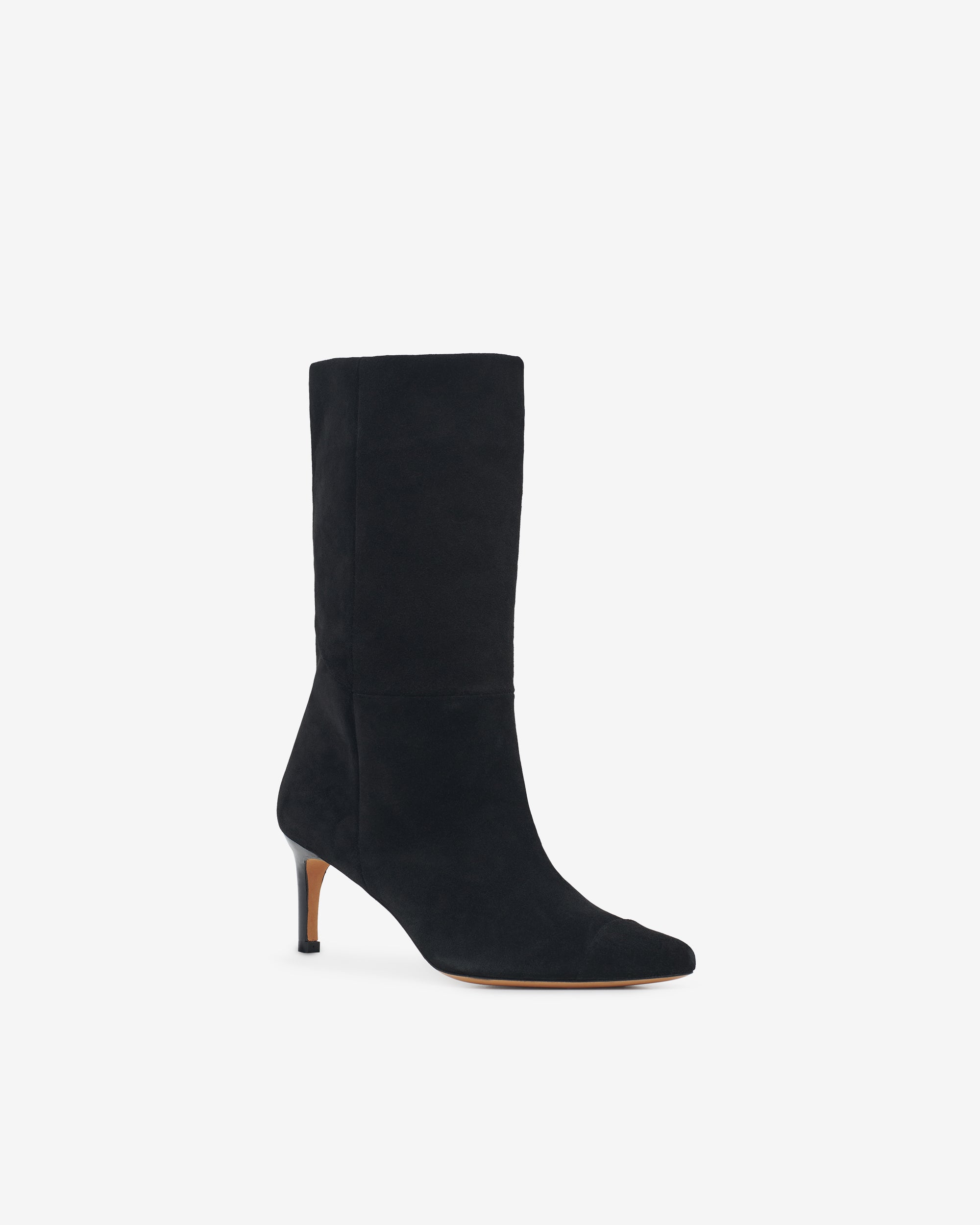 Takari Suede leather ankle boots - Black