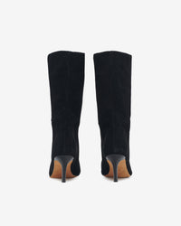 Takari Suede leather ankle boots - Black