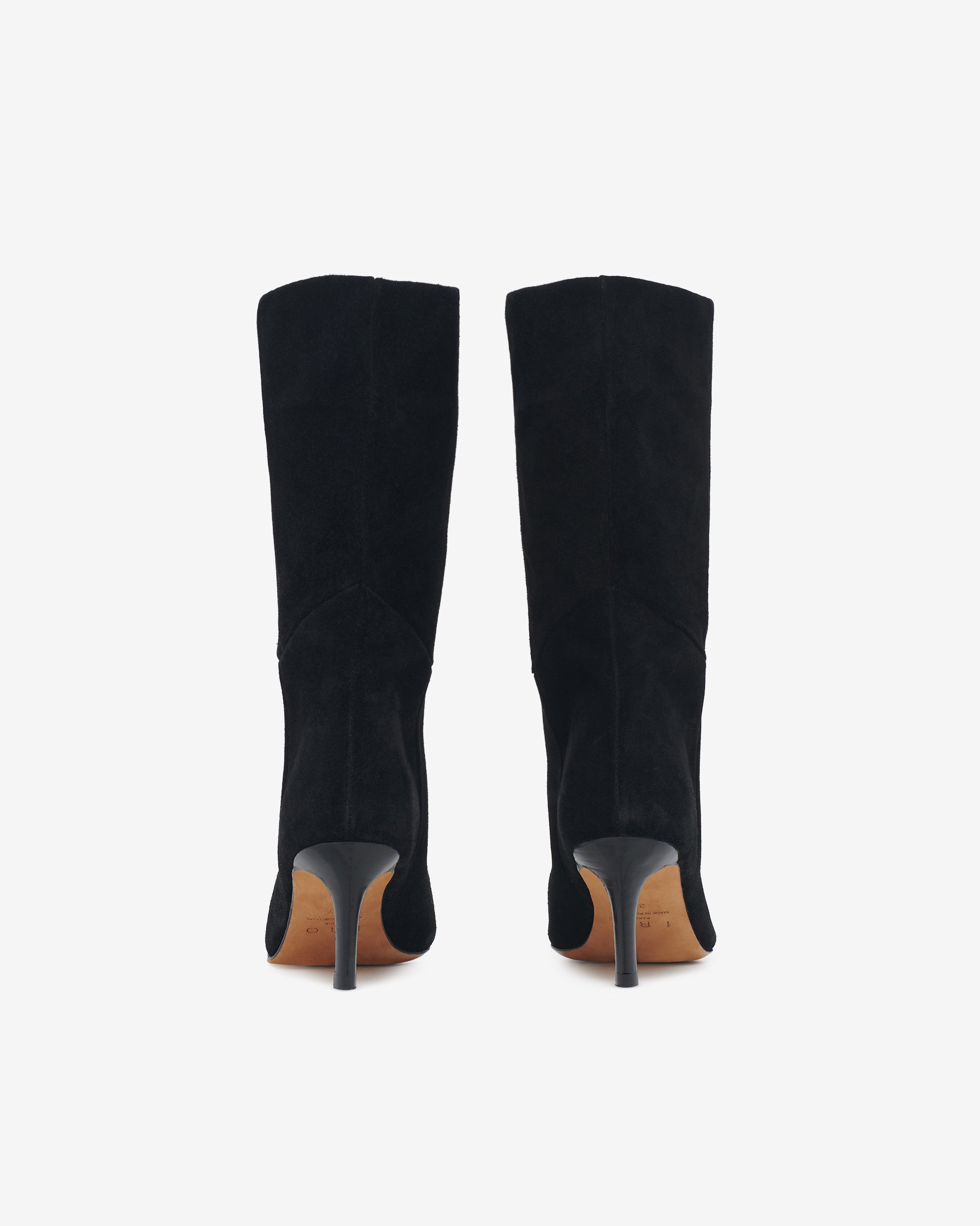 Takari Suede leather ankle boots - Black