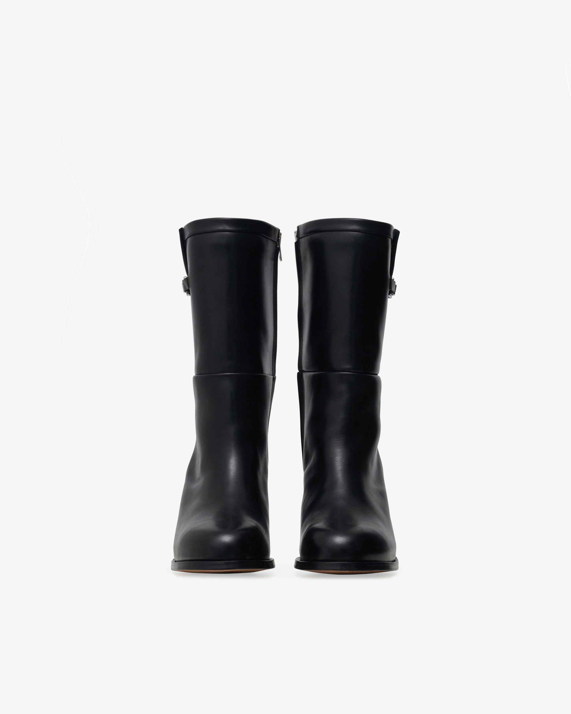 Aika 85 leather boots - Black
