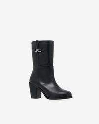 Aika 85 leather boots - Black