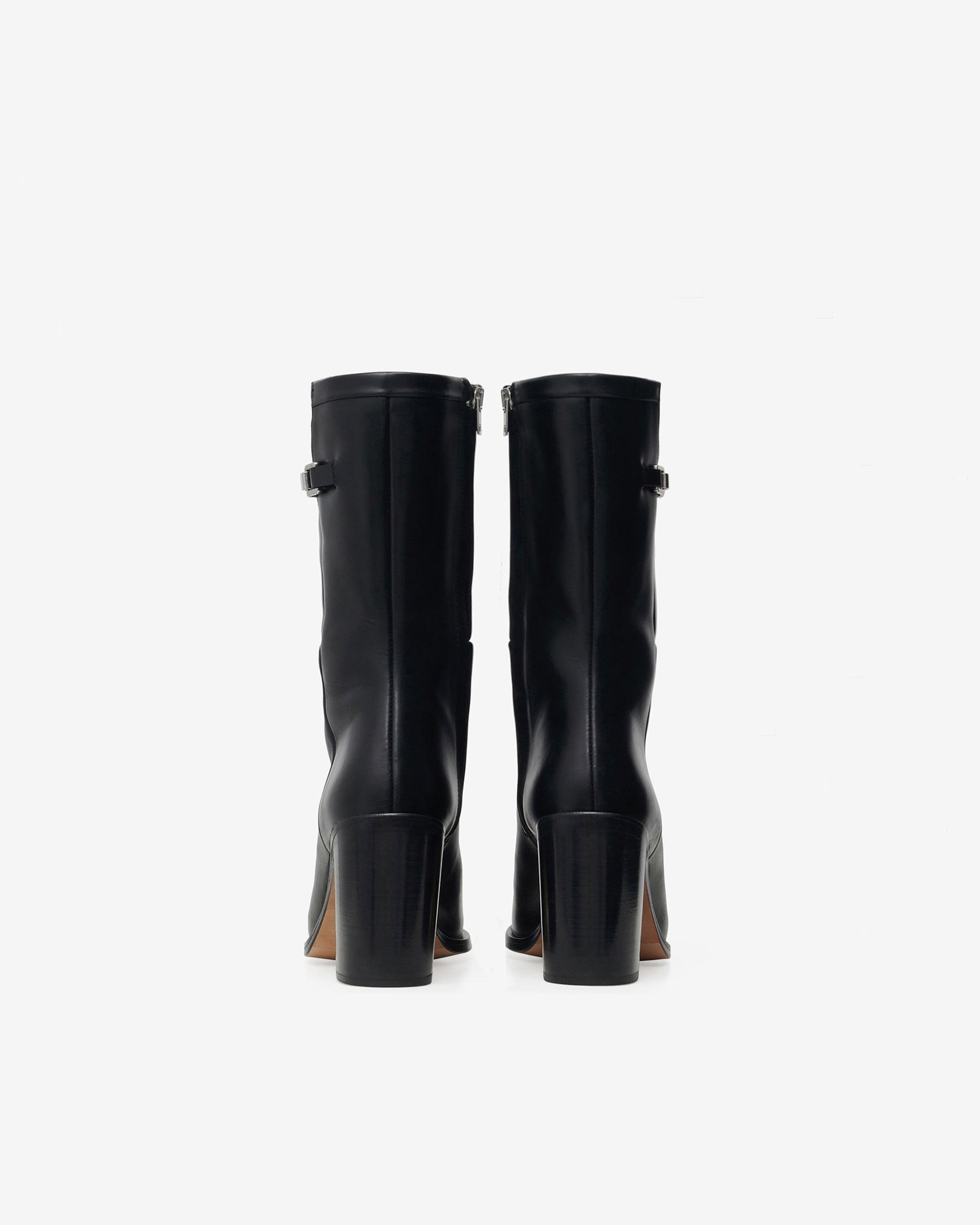 Aika 85 leather boots - Black