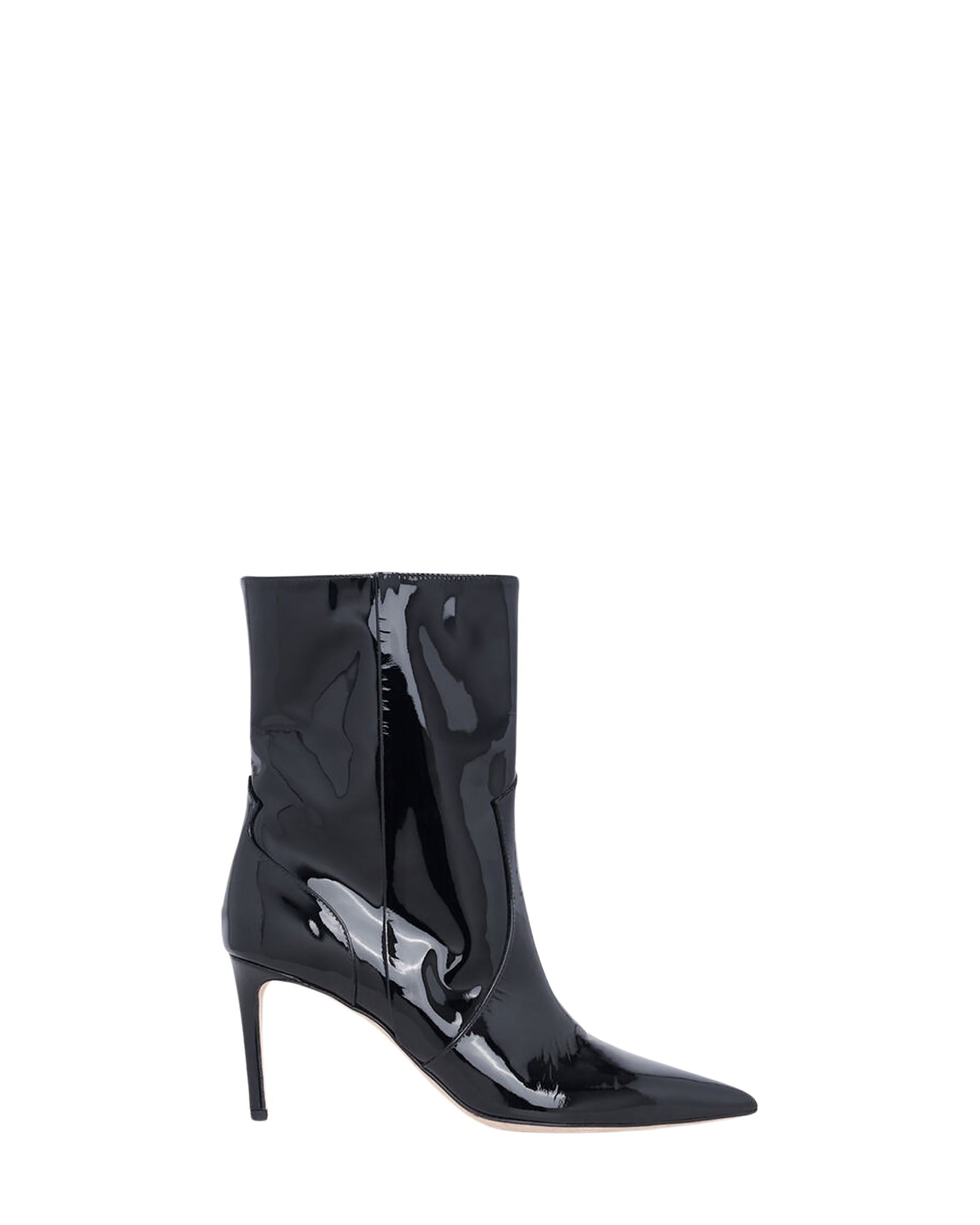 Davy Match 80 leather boots - Black