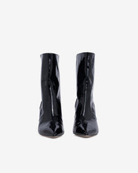 Davy Match 80 leather boots - Black