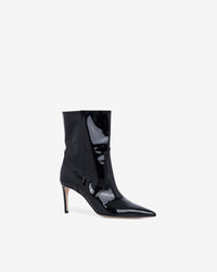 Davy Match 80 leather boots - Black
