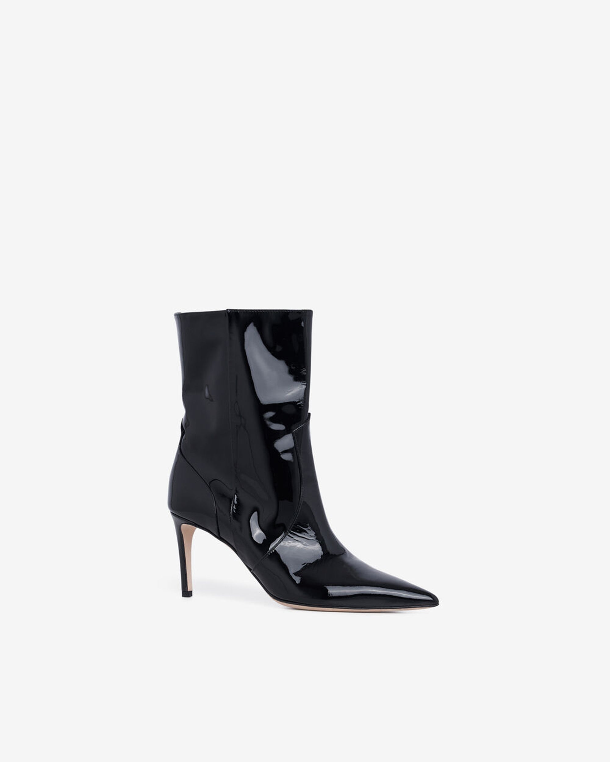 Davy Match 80 leather boots - Black