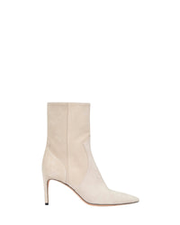 Davy Match Sd 80 suede boots - Beige