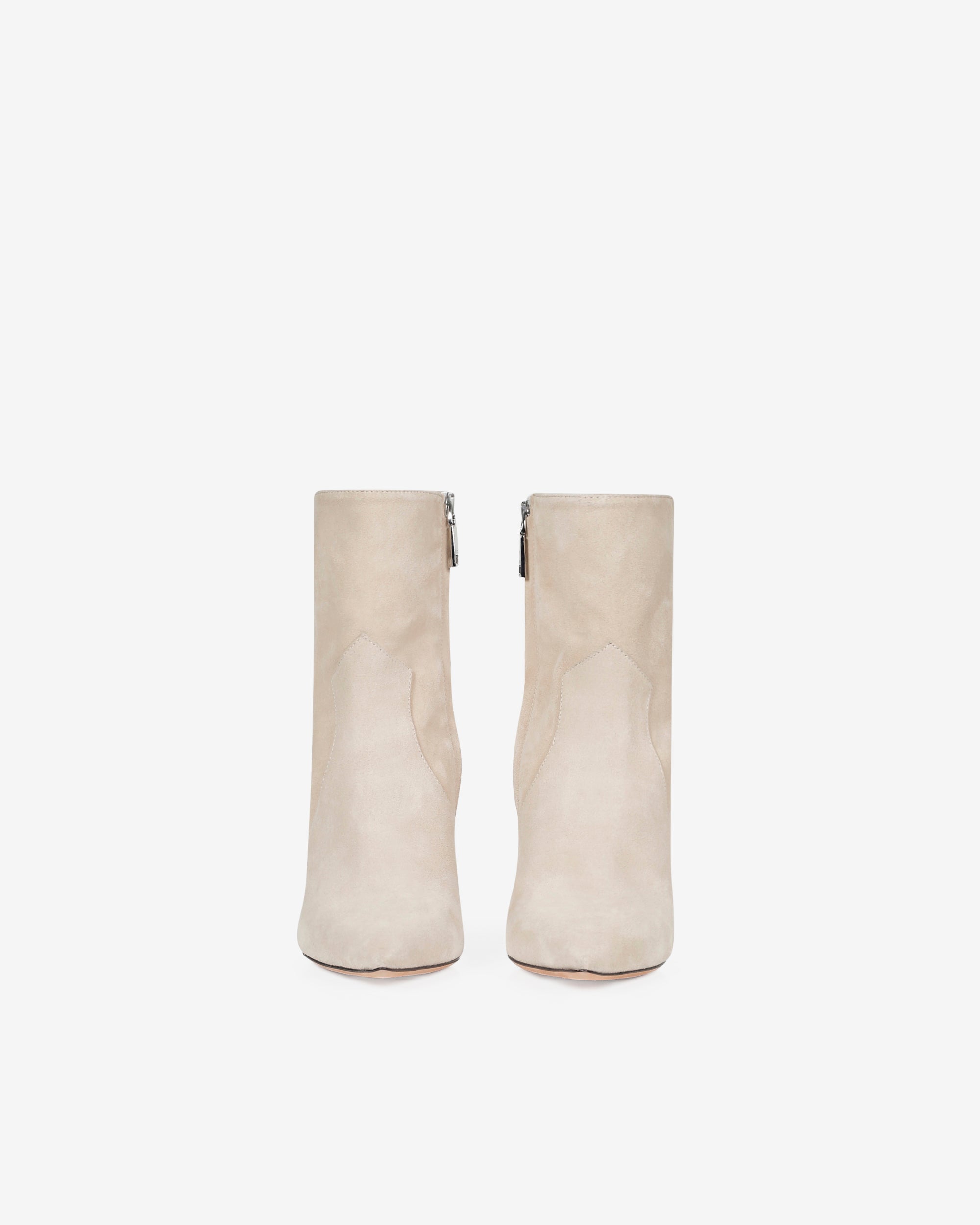 Davy Match Sd 80 suede boots - Beige