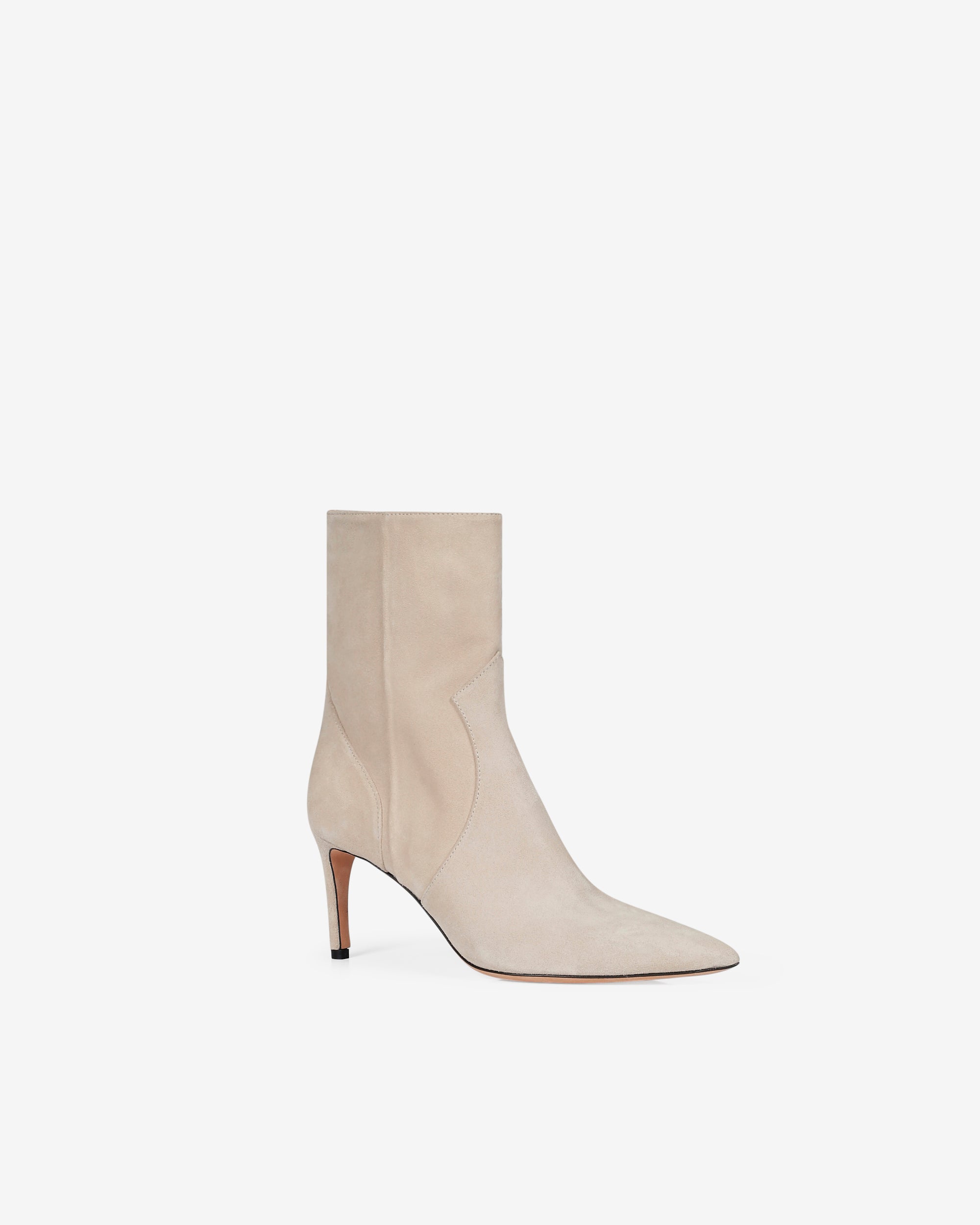Davy Match Sd 80 suede boots - Beige
