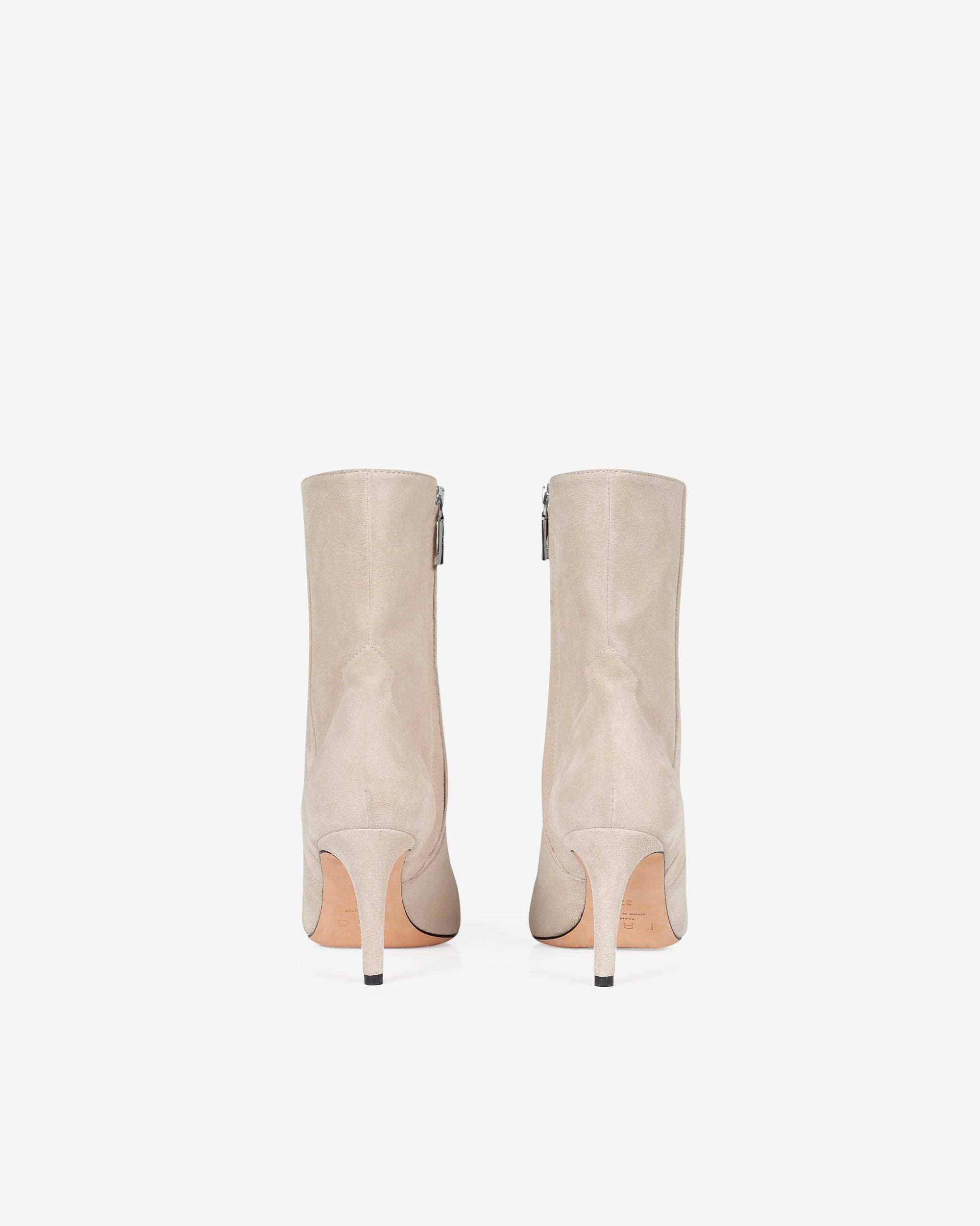 Davy Match Sd 80 suede boots - Beige