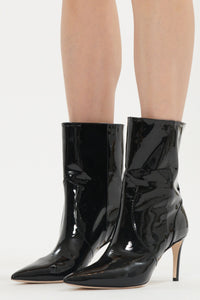 Davy Match 80 leather boots - Black