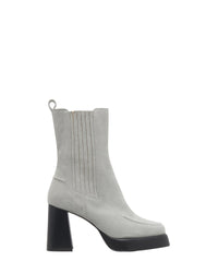 Dona Suede leather ankle boots - Cloud