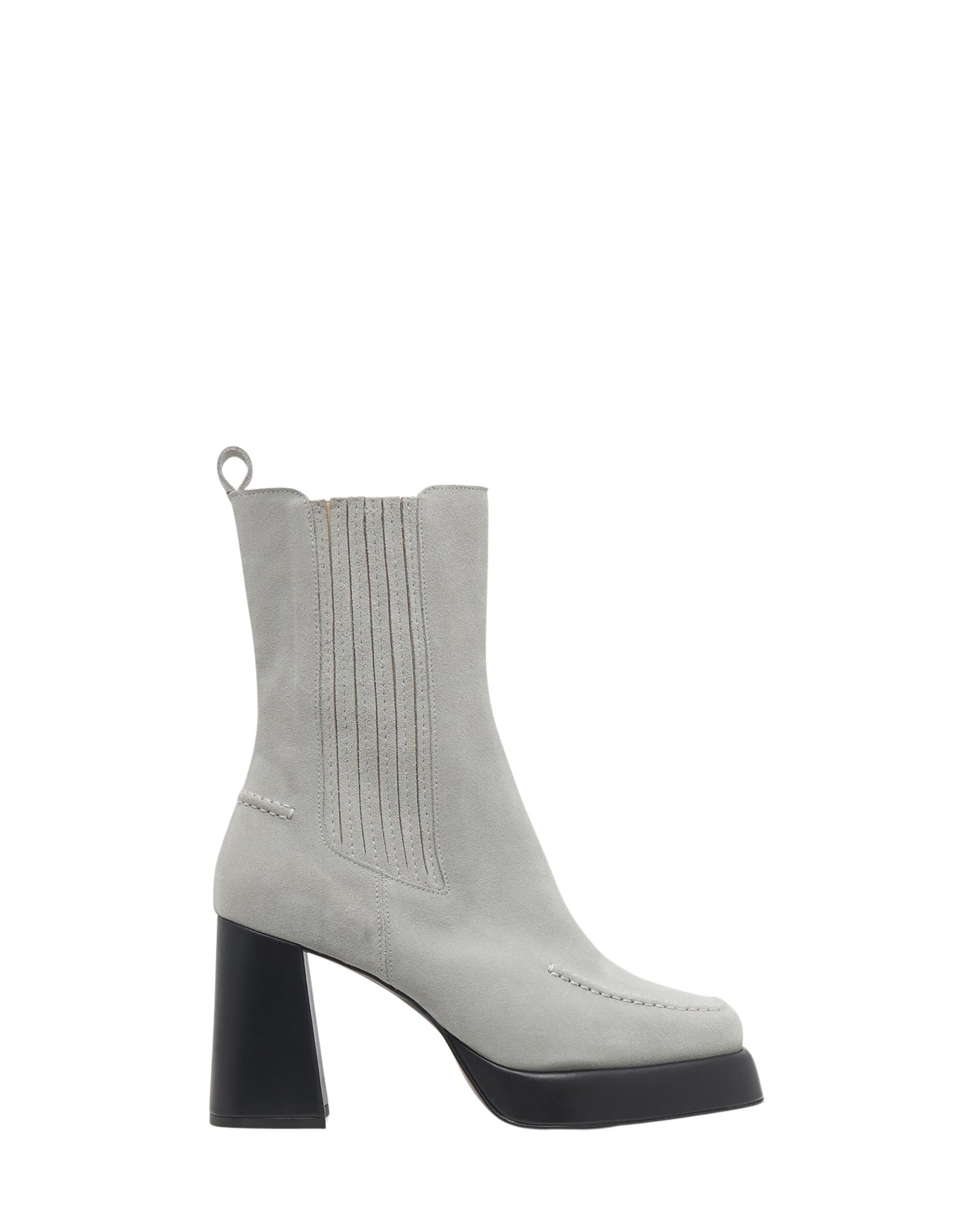 Dona Suede leather ankle boots - Cloud