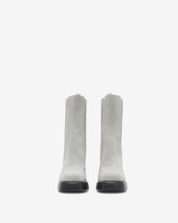 Dona Suede leather ankle boots - Cloud