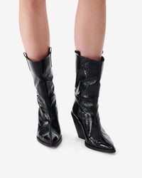Mazola 85 leather boots - Black